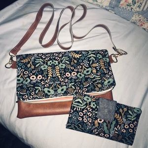Rifle Paper Co. Crossbody Bag and Wallet